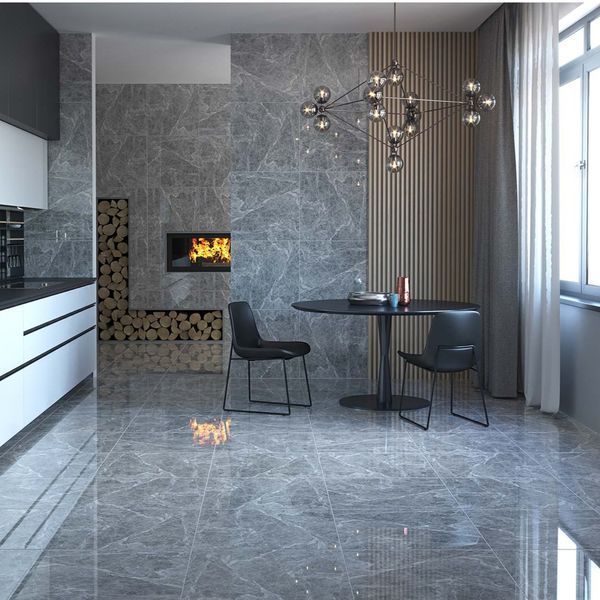 Керамогранит MEGAGRES MALA GREY P 600&times;600х9 мм MALA GREY P фото