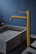Смеситель для умывальника Imex Monza BRUSHED GOLD высокий, PVD матовое золото(BDM039-3OC) BDM039-3OC фото 2