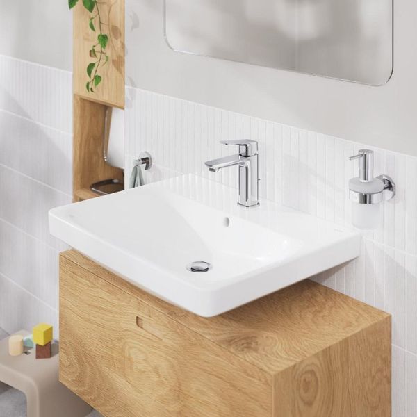 Змішувач для умивальника Grohe Cubeo, одноважільний, М-SiZE, хром (1017490000) 1017490000 фото