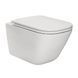 Унітаз підвісний Roca Gap Clean Rim з кришкою Slim (A34H470000) A34H470000 фото 1