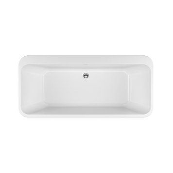 Ванна акрилова Radaway Gloria 160x73см, з ніжками та сифоном, білий (WA1-54-160x073) WA1-54-160x073 фото