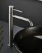 Смеситель для умывальника Imex Monza BRUSHED NICKEL высокий, матовый никель(BDM039-3NQ) BDM039-3NQ фото 2