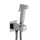 Гигиенический душ со смесителем Paffoni Tweet Square Mix, хром (ZDUP112CR) ZDUP112CR фото 1