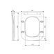 Сиденье для унитаза Qtap (Crow Ultra) с микролифтом Slim QT99SC6108W SD00052112 фото 2