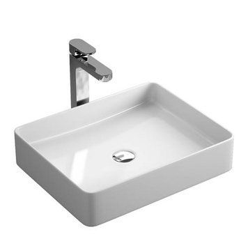 Умывальник на столешницу Koller Pool Kvadro 500х405 мм (KR-0510-WB) KR-0510-WB фото