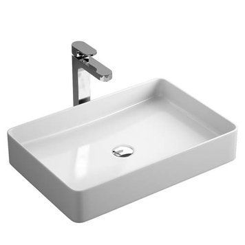 Умывальник на столешницу Koller Pool Kvadro 600х405 мм (KR-0600-WB) KR-0600-WB фото