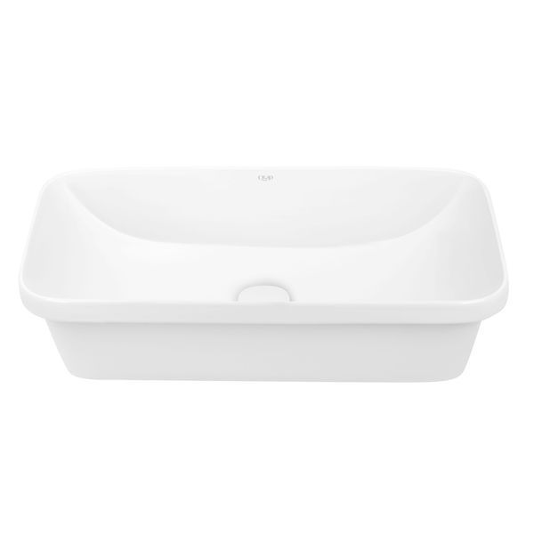 Раковина Qtap Scorpio 610х380х150 White с донным клапаном QT1411K491W SD00042836 фото