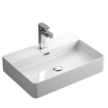 Умывальник на столешницу Koller Pool Kvadro 600х420 мм (KR-0600M-WB) KR-0600M-WB фото
