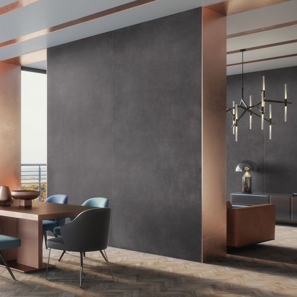 Керамограніт CERRAD GRES CONCRETE ANTHRACITE RECT 1197&times;597x8 мм GRES CONCRETE ANTHRACITE 1200 фото
