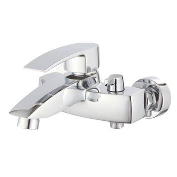 Смеситель для ванны Qtap Swan Eco (c душевым гарнитуром) QTSWA259CRM45534 Chrome SD00051658 фото