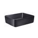 Комплект Qtap Tern: Раковина накладна прамокутна 475х370х140 мм Matt Black + Донний клапан PU03 SD00053424 фото 4