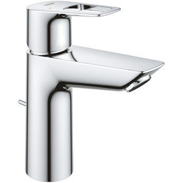 Змішувач для умивальника Grohe BauLoop New M-Size з донним клапаном, хром (23762001) 23762001 фото