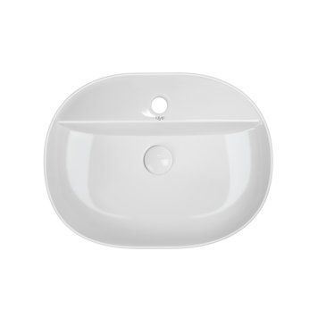 Раковина-чаша Qtap Scorpio 505x385x120 White с донным клапаном QT14112202W SD00046263 фото