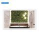 Дзеркало Qtap Mideya Classic 1000х600 з LED-підсвічуванням Touch, з антизапотіванням, з годинником, димером, рег. яскравості QT2078F615W SD00034658 фото 1