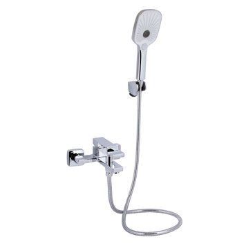 Смеситель для ванны Qtap Gemini (c душевым гарнитуром) QTGEM259CRM45681 Chrome SD00051805 фото