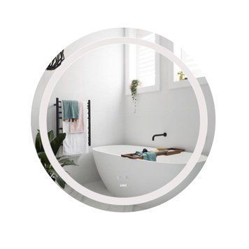 Дзеркало Lidz Aria R800 з LED-підсвічуванням Touch, з антизапотіванням, з димером, рег. яскравості LD78LR800 SD00052338 фото