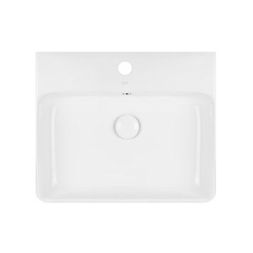 Раковина Qtap Nando 500х420х130 White с донным клапаном QT1211K404AW SD00037250 фото