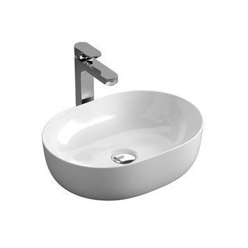 Умывальник на столешницу Koller Pool Round 485x350 мм (RN-0485-WB) RN-0485-WB фото