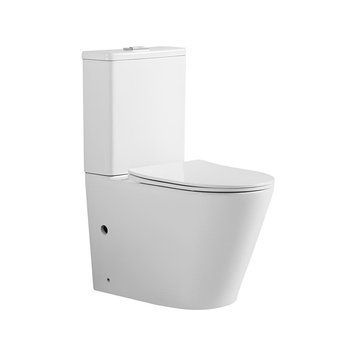 Унитаз-компакт напольный Koller Pool Grace Smart безободочный с крышкой и смывным бачком, белый (0569550119) 0569550119 фото