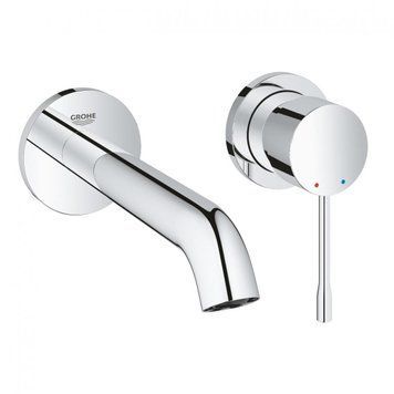 Змішувач для умивальника Grohe Essence New M-Size, зі стіни, зовнішня частина, хром (заміна арт.19408001) (29192001) 29192001 фото