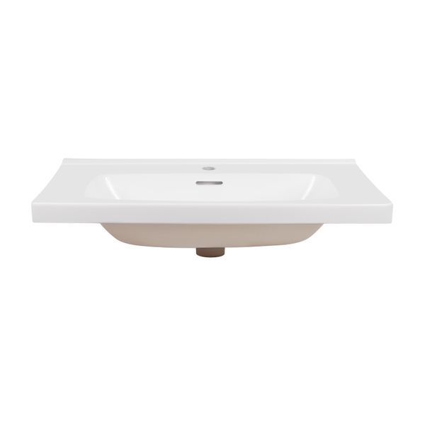 Раковина Qtap Albatross 5H 800х500х210 White с донным клапаном QT01115080HW SD00046183 фото