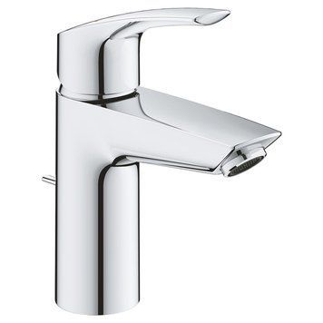 Змішувач для умивальника Grohe Eurosmart New S-Size з донним клапаном, хром (33265003) 33265003 фото