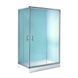 Душова кабіна Lidz Wawel SC120x80.SAT.LOW.FR, скло Frost 5 мм + Lidz Душовий піддон KAPIELKA ST120x80х14 SD00051440 фото 1