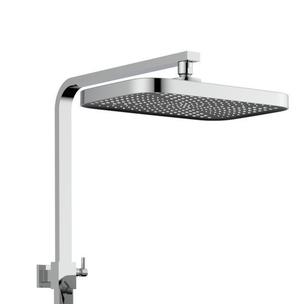 Душевая система универсальная Qtap Swan Cascada термостатическая на три потребителя (с изливом) QTSWA112CRM45902 Chrome SD00052026 фото