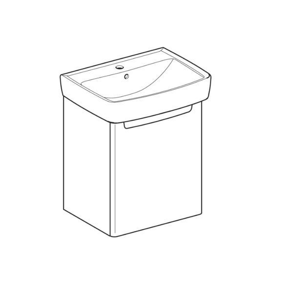 Комплект тумбы с умывальником Kolo REKORD 60x45, белый (K99026000) K99026000 фото