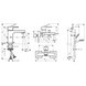 Комплект змішувачів Hansgrohe VERNIS SHAPE 3 в 1 для ванни, раковина 100, хром (71561000/71450000/26533400) 71561111 фото 5