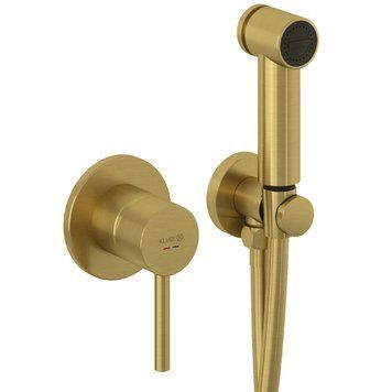 Гигиенический душ Kludi Bozz в комплекте со смесителем и шлангом 125 см. Brushed Gold (38998N076) 38998N076 фото