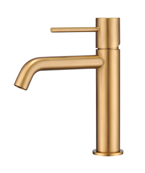 Змішувач для умивальника Imex Monza BRUSHED GOLD, PVD матове золото(BDM039-1OC) BDM039-1OC фото