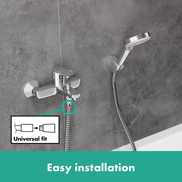 Комплект змішувачів Hansgrohe VERNIS BLEND 3 в 1 для ванни, раковина 70, хром (71550000/71440000/26533400) 71550111 фото