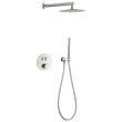 Душевая система Devit Flow скрытого монтажа, для душа, с термостатом, brush nickel (D117124011111BN)