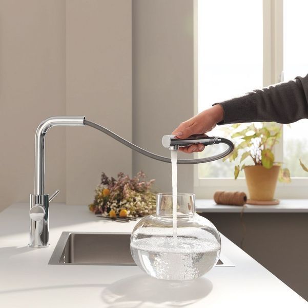 Комплект Змішувач кухонний GROHE Blue Pure Minta 30601000 з фільтром зворотного осмосу ECOSOFT Standard MO550ECOSTD 5-50 (MO55030601) MO55030601 фото