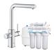 Комплект Змішувач кухонний GROHE Blue Pure Minta 30601000 з фільтром зворотного осмосу ECOSOFT Standard MO550ECOSTD 5-50 (MO55030601) MO55030601 фото 1