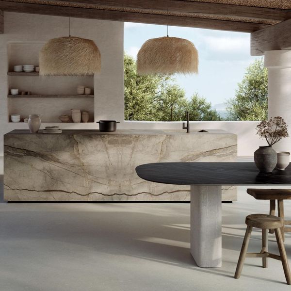 Керамограніт крупноформатний Marazzi Grande Stone Look, Silver Root Grey Satin Rt 160x320cm 6mm (MM19) MM19 фото
