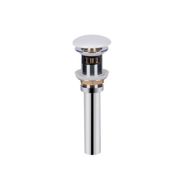 Комплект Qtap Tern: Раковина напольна моноблок 440х380х830 мм White + Донний клапан PU02O SD00053444 фото