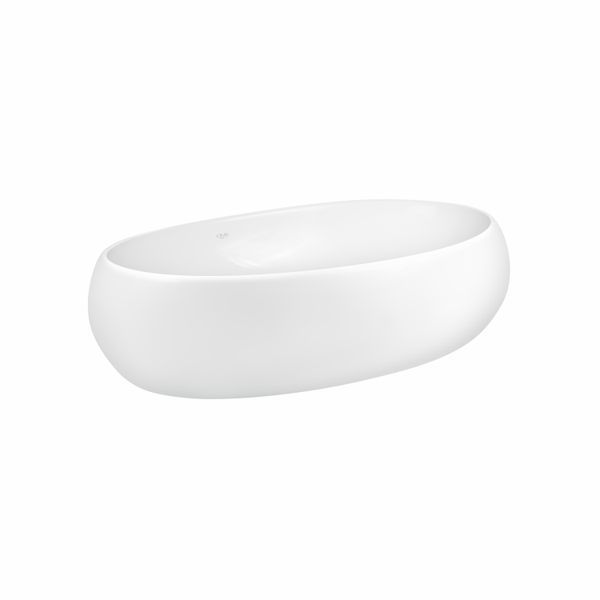 Раковина-чаша Qtap Leo 600х400х155 White з донним клапаном QT11117060GW SD00046233 фото