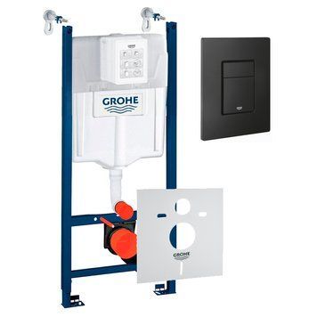 Система інсталяції для унітазу Grohe Rapid SL 4в1 з клавішою змиву Grohe Skate Cosmopolitan (3884000G/38732KF0) 3884000G/38732KF0 фото