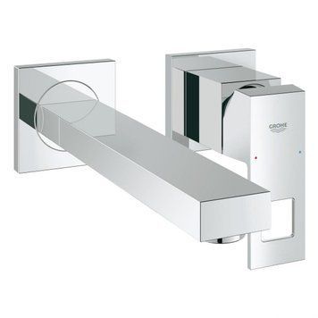Змішувач для умивальника Grohe Eurocube M-Size, монтаж зі стіни, зовнішня частина, хром (23447000) 23447000 фото