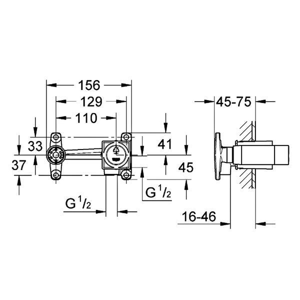 Змішувач для умивальника Grohe Plus L-Size (29306003) 29306003 фото