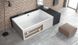 Ванна акрилова Radaway Itea Lux 190x120см, з ніжками та сифоном, білий (WA1-29-190x120US) WA1-29-190x120US фото 3