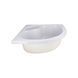 Lidz Latwa SC80x80.SAT.HIGH.FR Душевая кабина полукруглая, стекло Frost 4 мм + Lidz Душевой поддон KAPIELKA ST80x80x41, с панелью SD00050787 фото 10