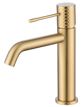 Змішувач для умивальника Imex Genova BRUSHED GOLD, матове золото(BDG053-1OC) BDG053-1OC фото