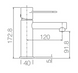 Смеситель для умывальника Imex Milos Stick Matt White, матовый белый(BDYS045-1BL) BDYS045-1BL фото 3
