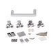 Душевая дверь в нишу Qtap Taurus CRM2013-14.C6 130-140x185 см, стекло Clear 6 мм, покрытие CalcLess SD00045298 фото 8