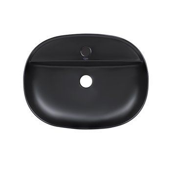 Раковина-чаша Qtap Scorpio 505х385х120 Matt black QT142202MBMBN SD00052914 фото