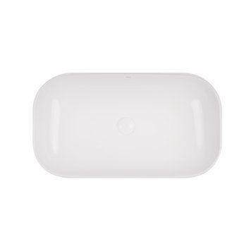 Раковина-чаша Qtap Jay 695х410х150 White с донным клапаном QT07112166W SD00043838 фото