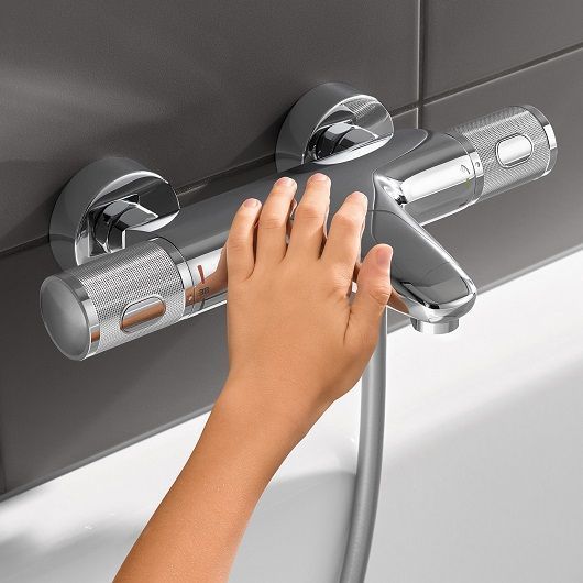 Термостатичний змішувач для ванни Grohe Grohtherm 1000 Performance, хром (34830000) 34830000 фото